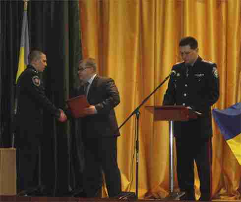 Військовослужбовці внутрішніх військ відзначили 20 річницю з Дня створення підрозділу (ФОТО)
